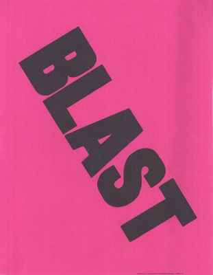 Blast (facsimile of the first issue) book