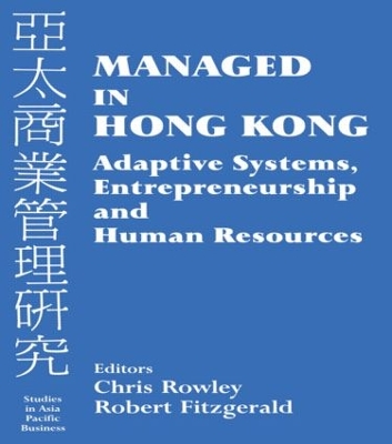 Managed in Hong Kong by Robert Fitzgerald