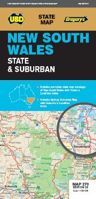 New South Wales State & Suburban Map 270 28th ed book
