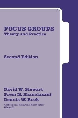 Focus Groups by David W. Stewart