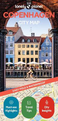 Lonely Planet Copenhagen City Map book