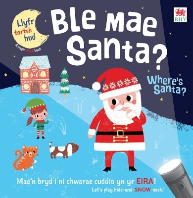 Ble Mae Santa / Where's Santa? book
