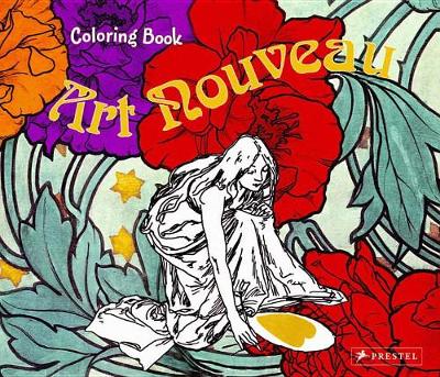Coloring Book Art Nouveau book