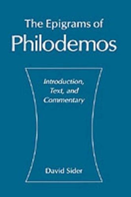 Epigrams of Philodemos book