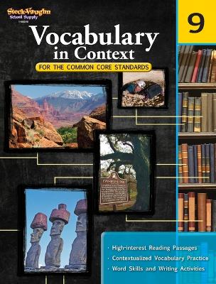 Vocabulary in Context for the Common Core Standards, Grade 9 book