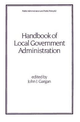 Handbook of Local Government Administration book