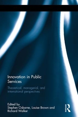 Innovation in Public Services by Stephen P. Osborne