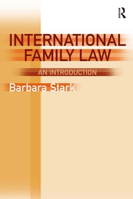 International Family Law: An Introduction book