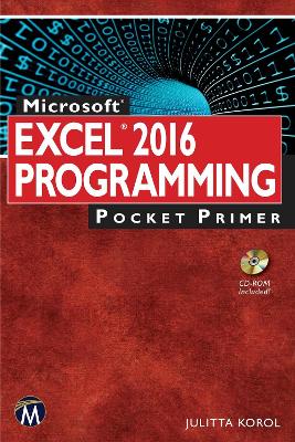 Microsoft Excel 2016 Programming book