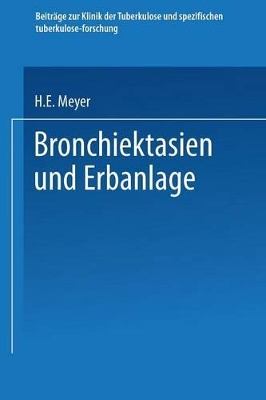 Bronchiektasien und Erbanlage book