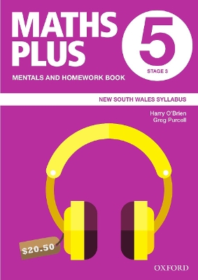 Maths Plus NSW Syllabus Mentals and Homework Book 5, 2020 book