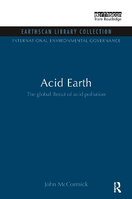 Acid Earth by John McCormick