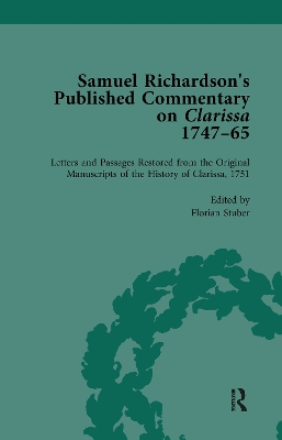 Samuel Richardson's Published Commentary on Clarissa, 1747-1765 book