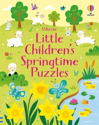 Little Children's Springtime Puzzles book