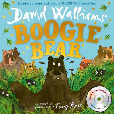 Boogie Bear: Book & CD by David Walliams