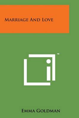 Marriage and Love book