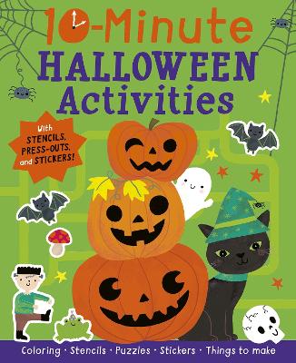 10-Minute Halloween Activities: With Stencils, Press-Outs, and Stickers! book