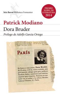 Dora Bruder by Patrick Modiano