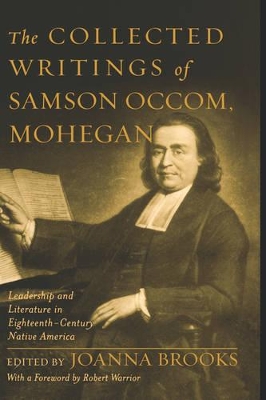 Collected Writings of Samson Occom, Mohegan book