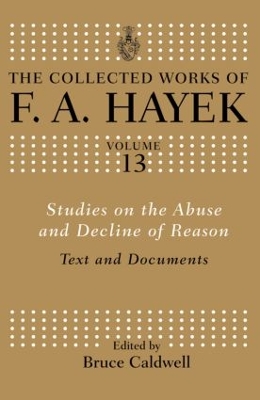Studies on the Abuse and Decline of Reason: Text and Documents book