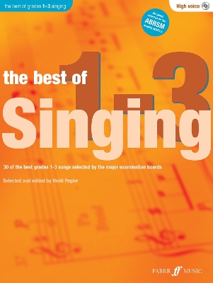 The Best Of Singing Grades 1 - 3 (High Voice) book