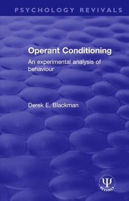 Operant Conditioning book