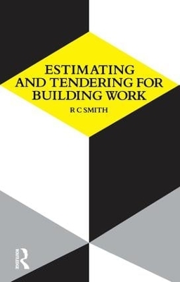 Estimating and Tendering for Building Work book