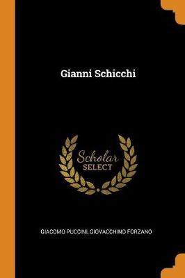 Gianni Schicchi book