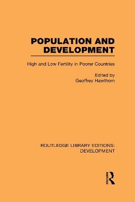 Population and Development by Geoffrey Hawthorn