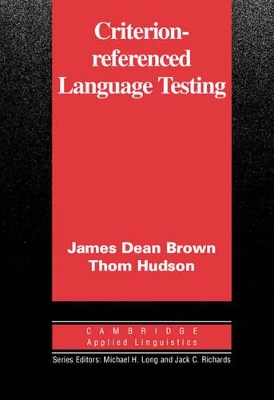 Criterion-Referenced Language Testing book