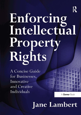 Enforcing Intellectual Property Rights: A Concise Guide for Businesses, Innovative and Creative Individuals by Jane Lambert