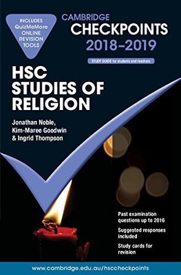 Cambridge Checkpoints HSC Studies of Religion 2018-19 and Quiz Me More book