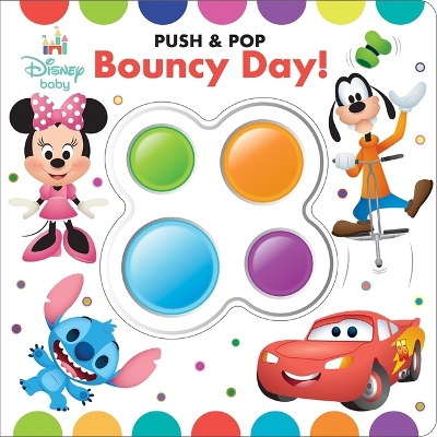 Disney Baby Jump Pounce Bounce Push & Pop book