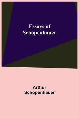 Essays of Schopenhauer book