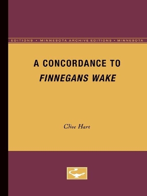 Concordance to Finnegans Wake book