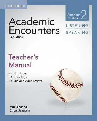 Academic Encounters Level 2 Teacher's Manual Listening and Speaking book