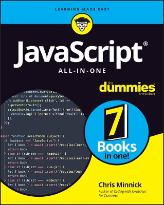 JavaScript All-in-One For Dummies book