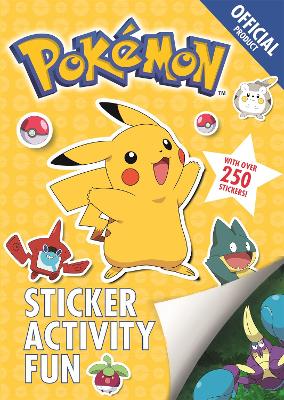 Official Pokemon Sticker Activity Fun book