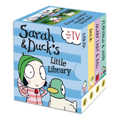Sarah and Duck Little Library book
