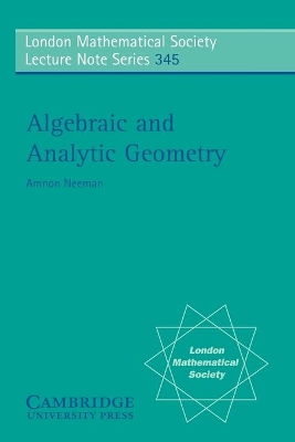 Algebraic and Analytic Geometry book