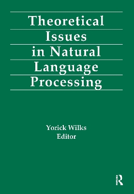 Theoretical Issues in Natural Language Processing book