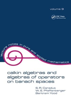 Calkin Algebras and Algebras of Operators on Banach SPates book