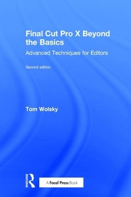 Final Cut Pro X Beyond the Basics book