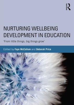 Nurturing Wellbeing Development in Education book