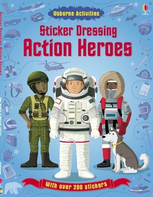 Sticker Dressing Action Heroes by Megan Cullis