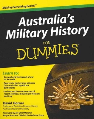 Australia's Military History for Dummies book