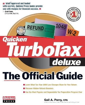 TurboTax Deluxe Official Guide (for Tax Year 2000) book