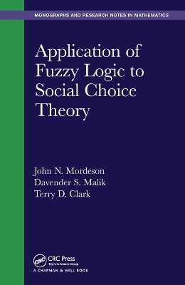 Application of Fuzzy Logic to Social Choice Theory by John N. Mordeson