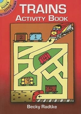 Trains Activity Book book