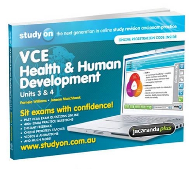 StudyOn VCE Health and Human Development Units 3&4 & Booklet book